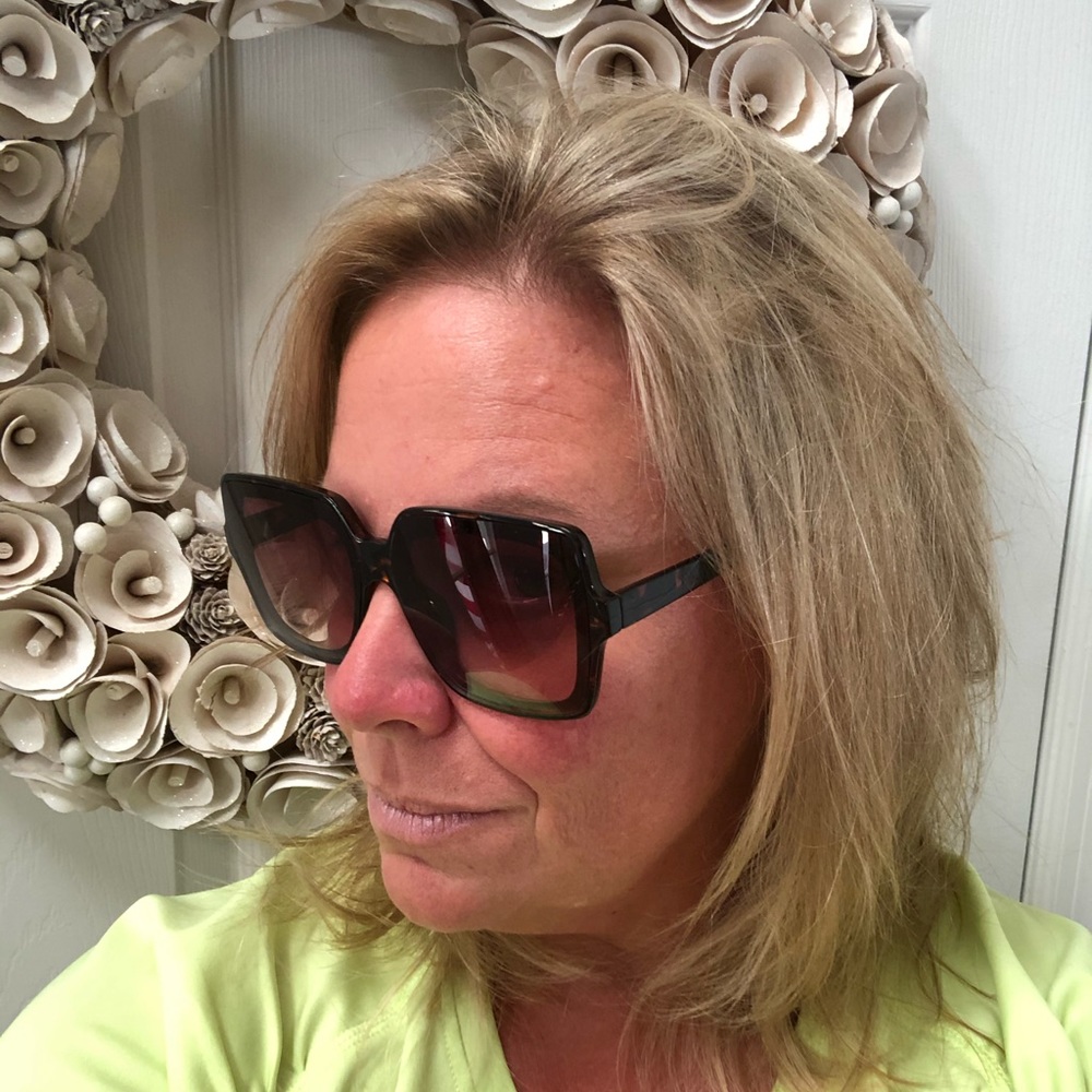 Tortoise frame smoky lens fashion sunglasses - Picture 8 of 8